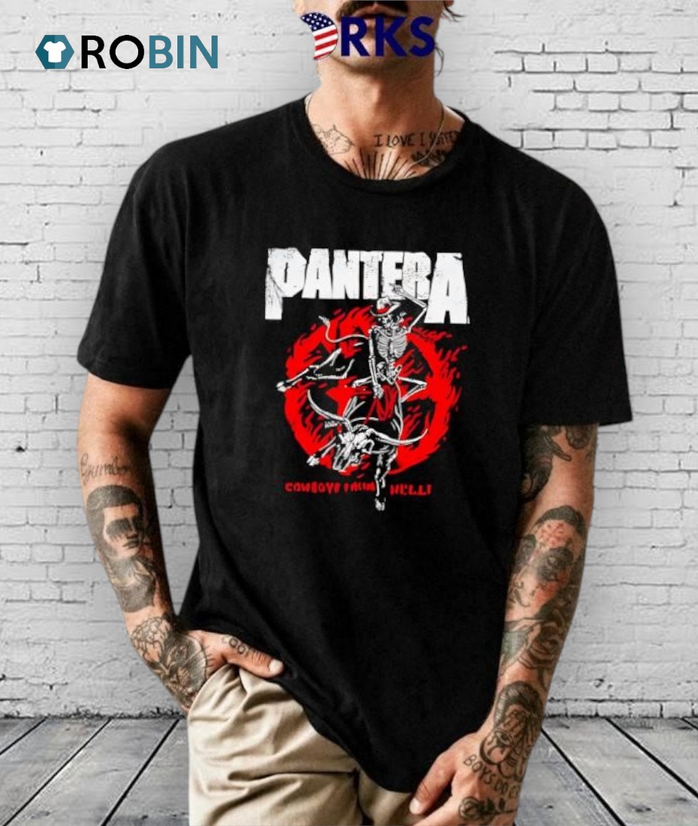 Pantera Cowboy Cfh Flames Shirt Pantera Cowboy Cfh Flames Shirt