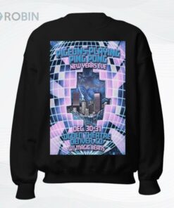 Pigeons Playing Ping Pong In Denver CO On Dec 30 31 2025 Poster Shirt