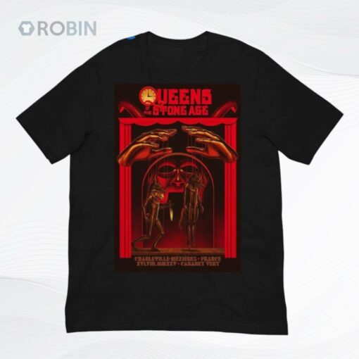 Queens Of The Stone Age August 16 2025 In Charleville Mézières France Poster Shirt