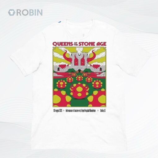 Queens Of The Stone Age Concert Dublin, Ireland Aug 20, 2025 Shirt