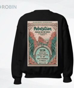 Rebelution Tour Red Rocks Amphitheatre, Morrison, Colorado August 23, 2025 Poster Shirt