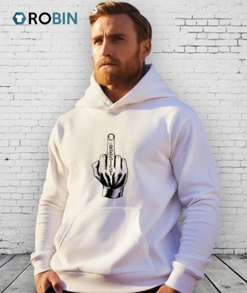 Resist Fuck Hand Shirt