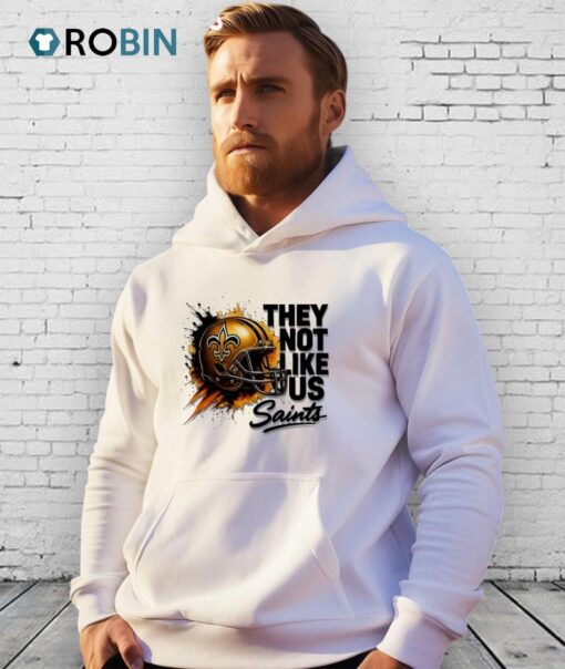 Saints Helmet They Not Like Us Shirt