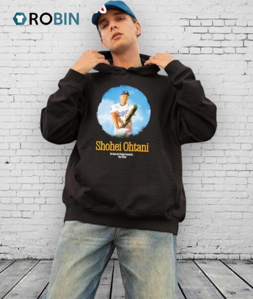 Shohei Ohtani It’s Time For Dodger Baseball Sho Time Shirt