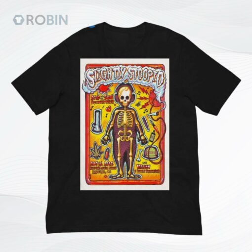 Slightly Stoopid August 16 2025 Redding Civic Lawn In Redding CA Poster Shirt