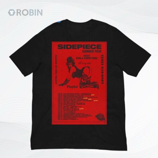Summer Tour 2025 Sidepiece Poster Shirt