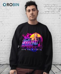 Taya Valkyrie From Modeling Shirt