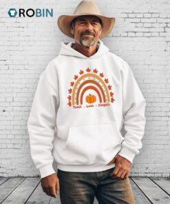 Teach Love Pumpkin Shirt