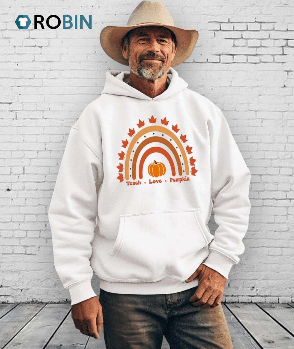 Teach Love Pumpkin Shirt Teach Love Pumpkin Shirt