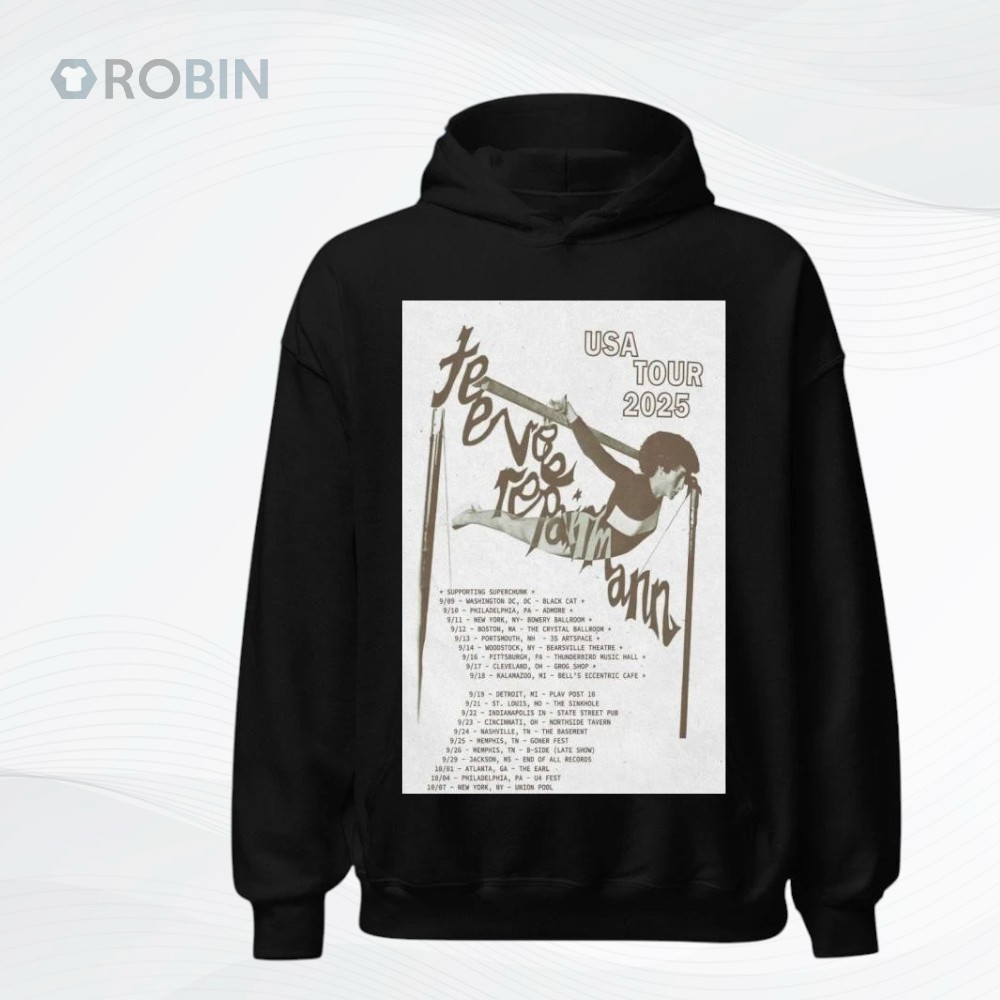 Tee Vee Repairmann USA Tour 2025 Poster Shirt Tee Vee Repairmann USA Tour 2025 Poster Shirt