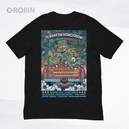Terrapin Roadshow August 17 2025 Salty Gebhardt Amphitheater In Truckee CA Poster Shirt