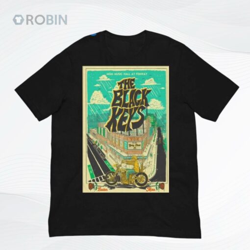 The Black Keys August 16 2025 MGM Music Hall In Boston MA Poster Shirt