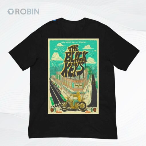 The Black Keys MGM Music Hall At Fenway In Boston MA16 2025 Poster Shirt