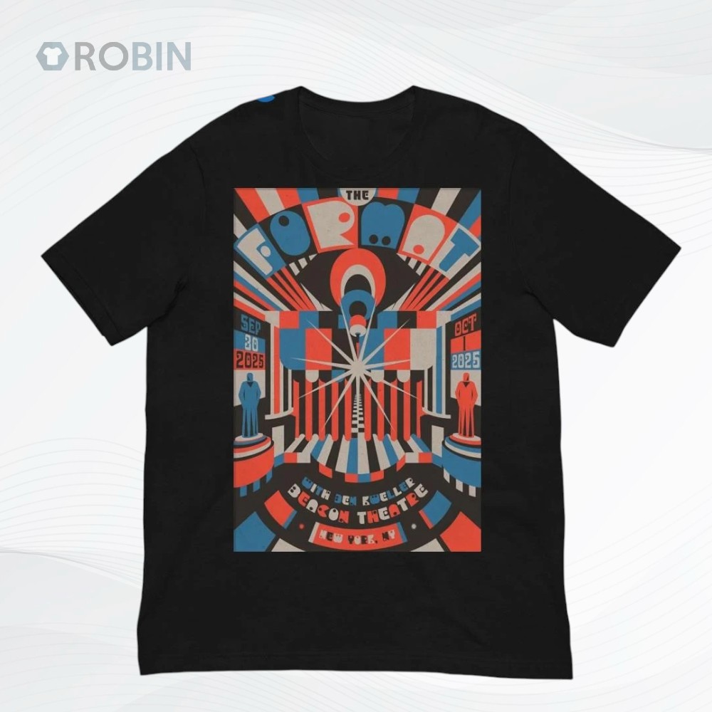 The Format NYC Shows Sept 30 Oct 1 2025 Poster Shirt The Format NYC Shows Sept 30 Oct 1 2025 Poster Shirt