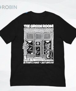 The Green Room Hi Fi Bar & Lounge In Salt Lake City Black Shirt
