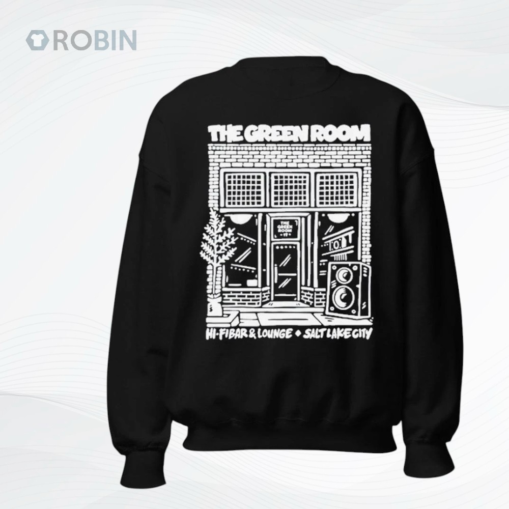 The Green Room Hi Fi Bar & Lounge In Salt Lake City Black Shirt The Green Room Hi Fi Bar & Lounge In Salt Lake City Black Shirt