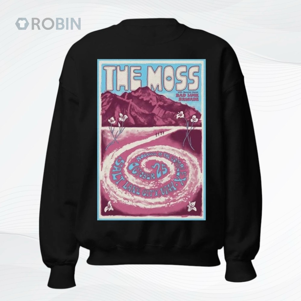 The Moss Salt Lake City Tour On Oct 25 2025 Poster Shirt The Moss Salt Lake City Tour On Oct 25 2025 Poster Shirt