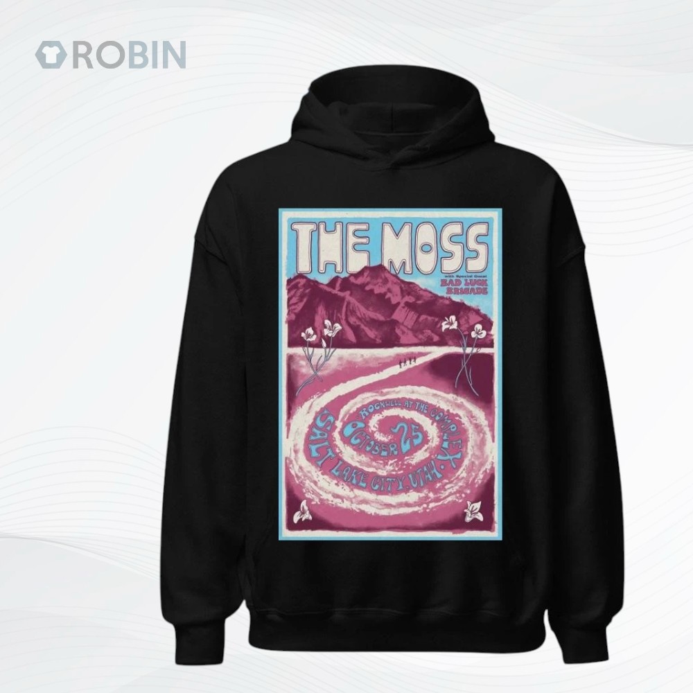 The Moss Salt Lake City Tour On Oct 25 2025 Poster Shirt The Moss Salt Lake City Tour On Oct 25 2025 Poster Shirt