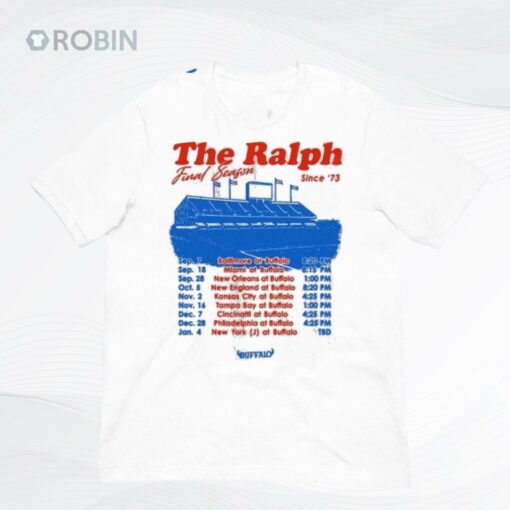 The Ralph Final Season 2025 White Shirt