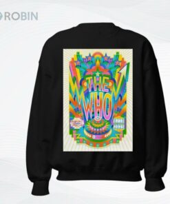 The Who Aug 19 2025 Prudential Center In Newark NJ Poster Shirt The Who Aug 19 2025 Prudential Center In Newark NJ Poster Shirt