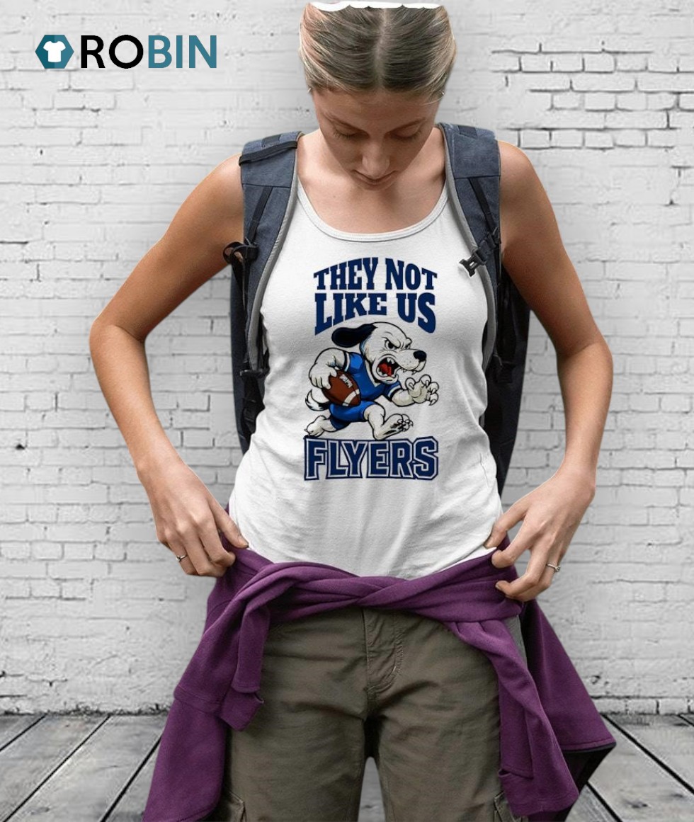 They Not Like Us Flyers Mascot Shirt They Not Like Us Flyers Mascot Shirt