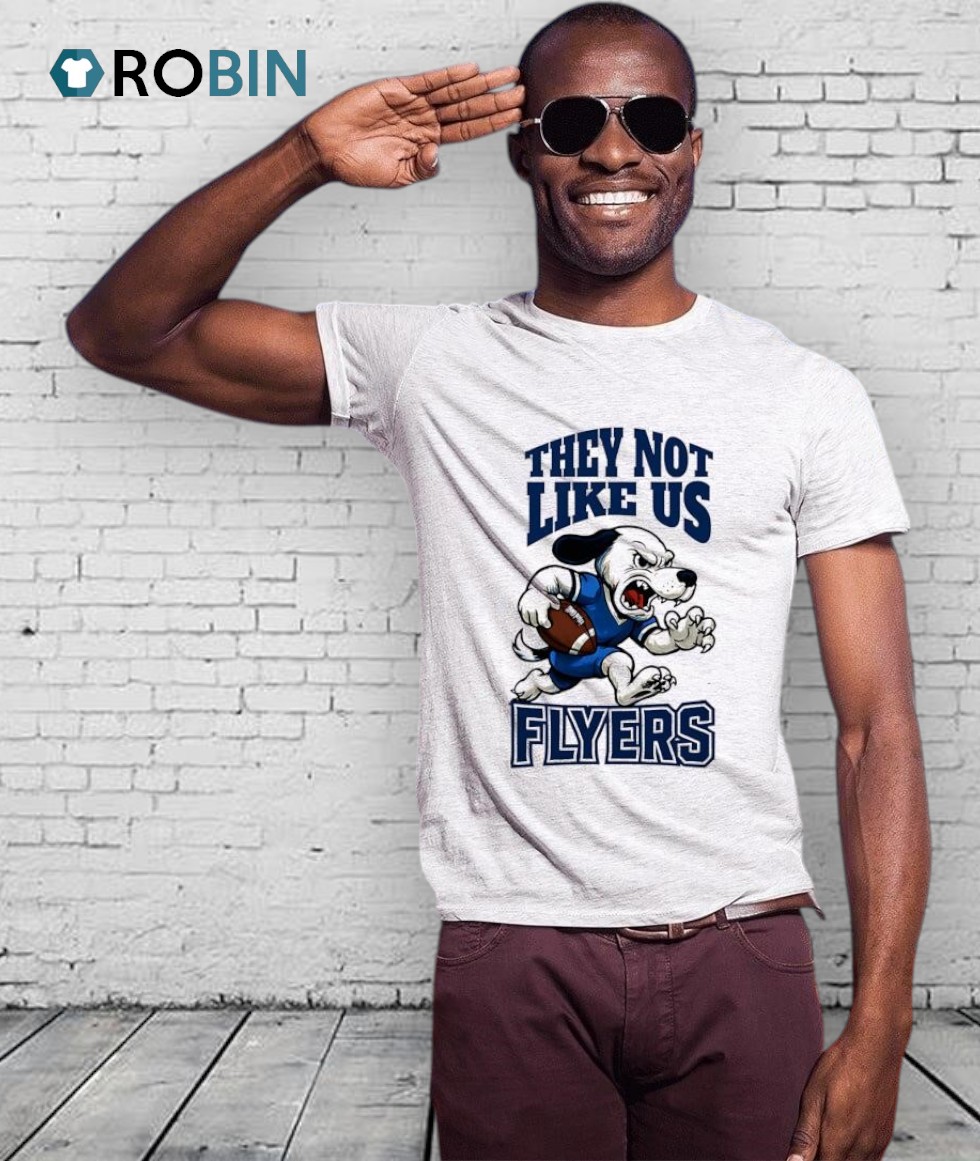 They Not Like Us Flyers Mascot Shirt They Not Like Us Flyers Mascot Shirt