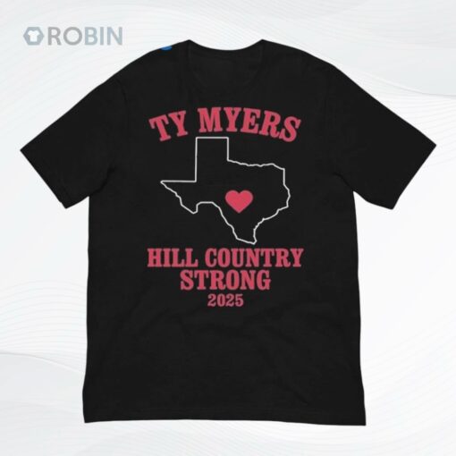 Ty Myers Hill Country Strong 2025 Shirt