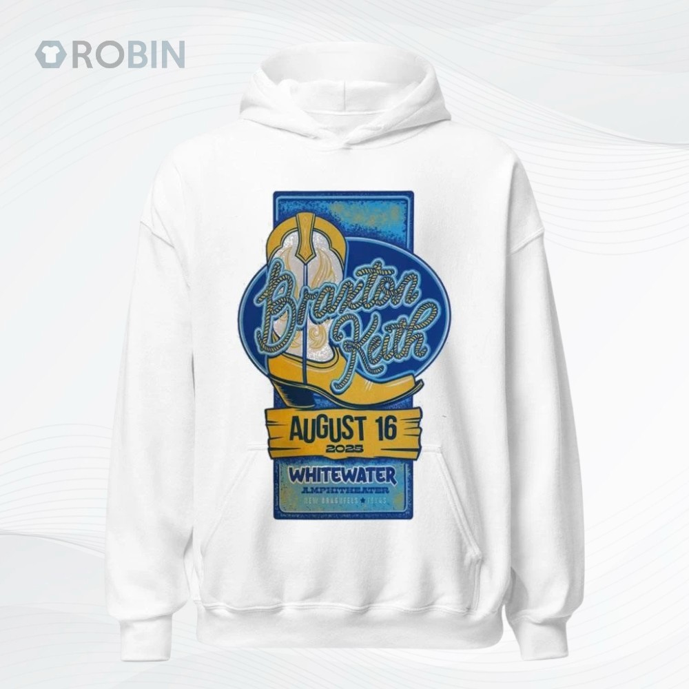 Whitewater Amphitheater in New Braunfels, TX Event 2025 Braxton Keith Shirt Whitewater Amphitheater in New Braunfels, TX Event 2025 Braxton Keith Shirt