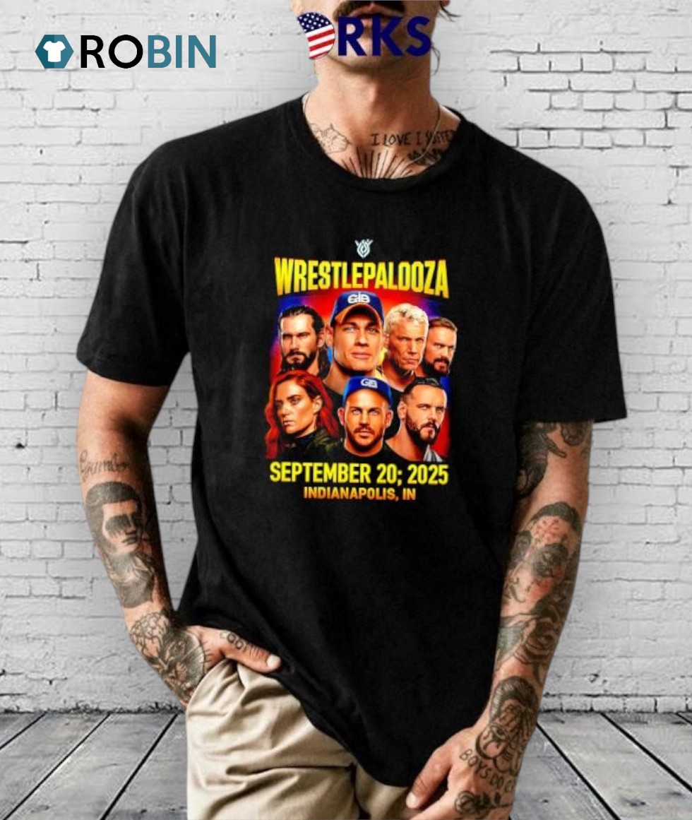 Wwe Wrestlepalooza 2025 Shirt Wwe Wrestlepalooza 2025 Shirt