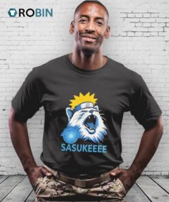 Yellow Ninja Cat Sasukeeee Shirt Yellow Ninja Cat Sasukeeee Shirt