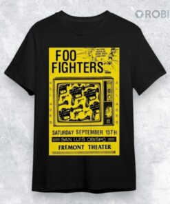 2025 Foo Fighters Event San Luis Obispo Poster Shirt