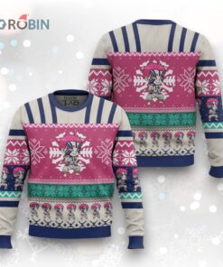 3D Anime Demon Slayer Akaza Ugly Christmas Sweater
