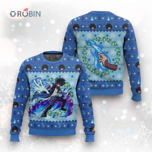 3D Anime My Hero Academia Dabi Fandom Ugly Christmas Sweater
