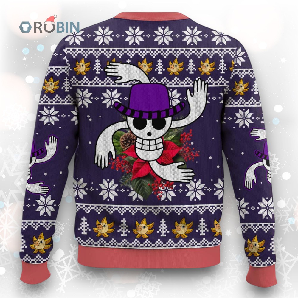 3D Anime One Piece Nico Robin Custom Ugly Christmas Sweater 3D Anime One Piece Nico Robin Custom Ugly Christmas Sweater