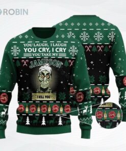 Achmed You Laugh I Laugh You Cry I Cry You Take My Jameson I Kill You Ugly Christmas Sweater Achmed You Laugh I Laugh You Cry I Cry You Take My Jameson I Kill You Ugly Christmas Sweater