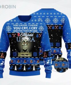 Achmed You Laugh I Laugh You Cry I Cry You Take My Michelob Ultra I Kill You Ugly Christmas Sweater, Sweatshirt
