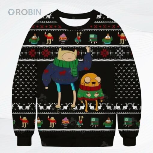 Adventure Time Adventure Time Gift Fan Ugly Christmas Sweater