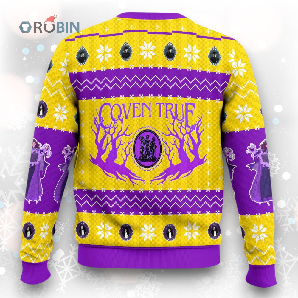 Agatha All Along, The Witches' Road Christmas Ugly Christmas Sweater Agatha All Along, The Witches' Road Christmas Ugly Christmas Sweater