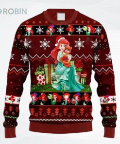 Airel Mermaid Ugly Christmas Sweater, Sweatshirt