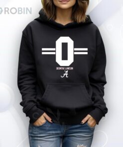 Alabama Football Deontae Lawson 0 Stripe Shirt