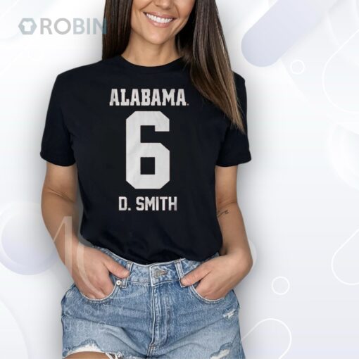 Alabama Football DeVonta Smith 6 Shirt