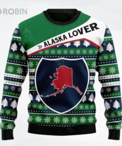 Alaska Lover Ugly Christmas Sweater