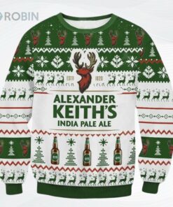 Alexander Keith Is Beer Ugly Christmas Sweater