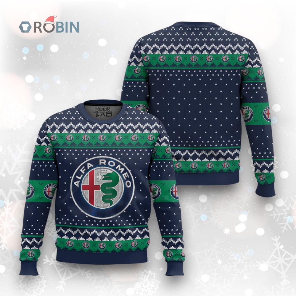 Alfa Romeo Ugly Christmas Sweater Alfa Romeo Ugly Christmas Sweater