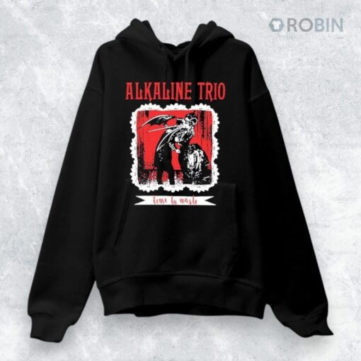 Alkaline Trio Time To Waste Halloween 2025 Shirt