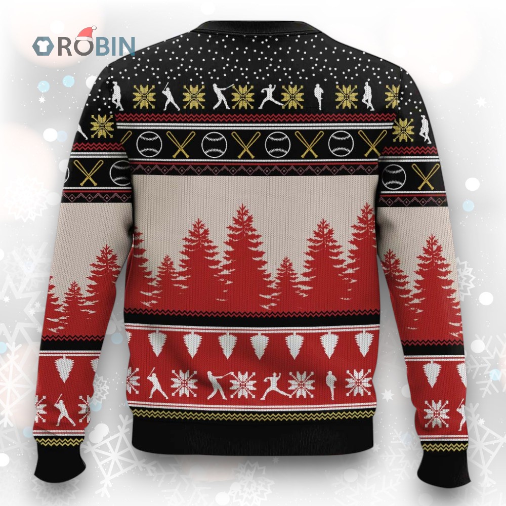 All I Want For Christmas Is Baseball Christmas Ugly Christmas Sweater All I Want For Christmas Is Baseball Christmas Ugly Christmas Sweater