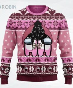 Among Us 12 Among Us Gift Fan Ugly Christmas Sweater