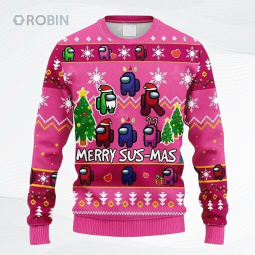 Among Us Merry SusMas Ugly Christmas Sweater