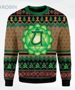 Anahata Heart Chakra Ugly Christmas Sweater