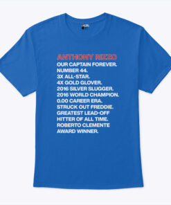 Anthony Rizzo Our Captain Forever Unisex Shirt